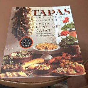 Tapas: The Little Dishes of Spain by Penelope Casas - Vibrant Cookbook